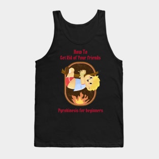 How To Get Rid of Your Friends - Vintage Dark Humour Tank Top